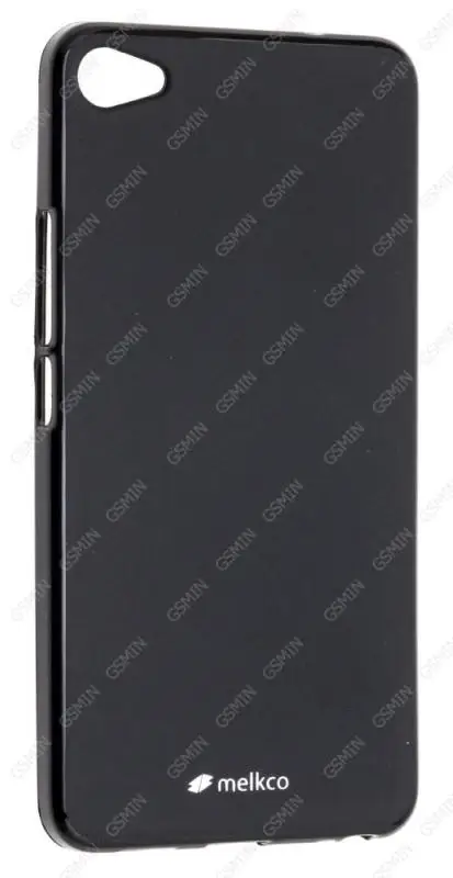 Чехол силиконовый для Meizu U20 Melkco Poly Jacket TPU (Черный Матовый) | Мобильные телефоны и