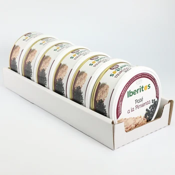 

IBERITOS-tray 6x250g Pate a pepper