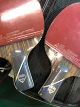 KOKUTAKU-raqueta de ping pong ITTF profesional, 4/5/6 estrellas, raqueta de tenis de mesa de carbono, conjunto de remo de murciélago, granos en Goma con bolsa