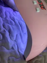 Secador de uñas portátil de 54W, lámpara UV LED de 30/60/90s, con temporizador, Cable USB, para uso doméstico, herramienta de lámpara de uñas de Gel UV