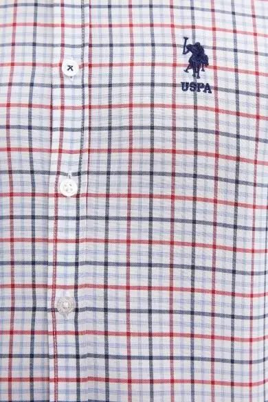 U.S. POLO ASSN. Мужской тканый гомлек - Цвет: Красный