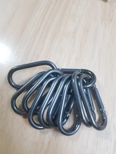 Mosquetón con hebilla colgante ovalada, 5/10/20 piezas, hebilla colgante, bolsa pequeña, hebilla de botella de agua, gancho para acampar, pescar, senderismo y viajar