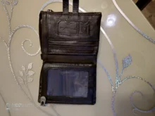 Men Wallet Card-Holder Coin-Purse Rfid Small GZCZ Mini Genuine-Leather Chain PORTFOLIO