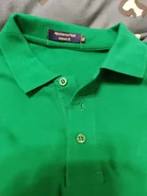 Polo de algodón con 100% de parche 3D para hombre, camiseta informal de manga larga, Tops de nueva llegada, 2020