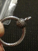 Colgante de corazón O Plata de Ley 925, cadena de Cable Original, abalorio, regalo de joyería, gran oferta