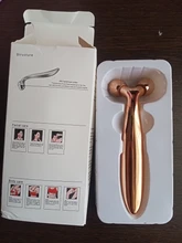 Rodillo 3D para masaje Facial, estiramiento Facial en V, belleza, estiramiento corporal de la piel, relajación, cara delgada herramienta de levantamiento Facial, instrumento masajeador zk20