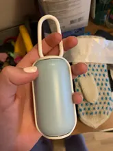 Pet-Waste-Bag-Holder Holder-Accessories Dispenser Poop-Bags Small Cute for Pet-Dog Oval-Shape