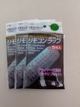 4 paquetes de 20 piezas de calor película claro Video TV aire acondicionado Protector de mando cubierta Protector impermeable caso