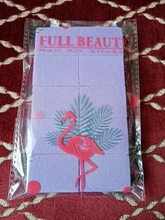 10 unids/lote lijado de archivo 100/180 doble tope de lijado de bloque Mini Durable de pulido manicura herramientas JI1824