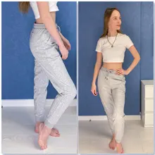 Sports-Trousers Long-Pants Black Women Female Lady Casual MOINWATER Terry MP2002 Gery