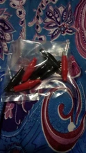 Alligator Clip Battery-Tester Probe Crocodile-Clip Electrical-Clamp-Testing Metal Plastic