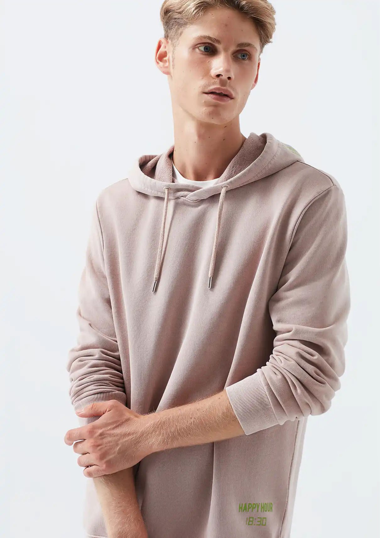 light pink sweatshirt men