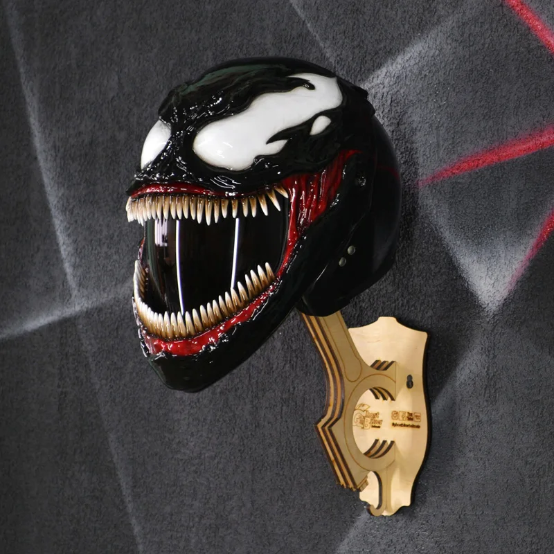 Venom(Symbiote) Мотоциклетный шлем. Сертификат DOT& ECE. по всему миру
