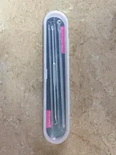 Agujas de acero inoxidable para eliminación de acné, herramientas para quitar espinillas y espinillas, cuidado de la piel Facial, limpiador de poros faciales, 4 Uds.