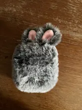 Ear-Fur-Case Capa Carabiner Plush-Cover Apple Airpods Rabbit Soft Wireless for 1-2/Wireless/Charging-fluffy-box