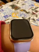URVOI-funda completa para Apple Watch series 6 SE 5 4 3 2, carcasa de Marco duro de plástico mate para iWatch, protector de pantalla