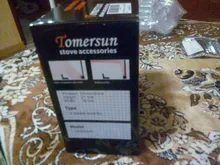 Black 4 Blades Heat Powered Stove Fan Eco Fireplace Wood Burner Quiet Energy Saving Home