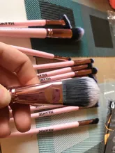 Makeup-Brushes Powder Eyeshadow Eyelash-Eyebrow Blending-Eyeliner Pink Beauty MAANGE