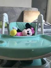 Silla alta de lujo multifunción reclinable para bebé, asiento alto con rueda, mesa de comedor para niños, silla para dormir, juego fácil