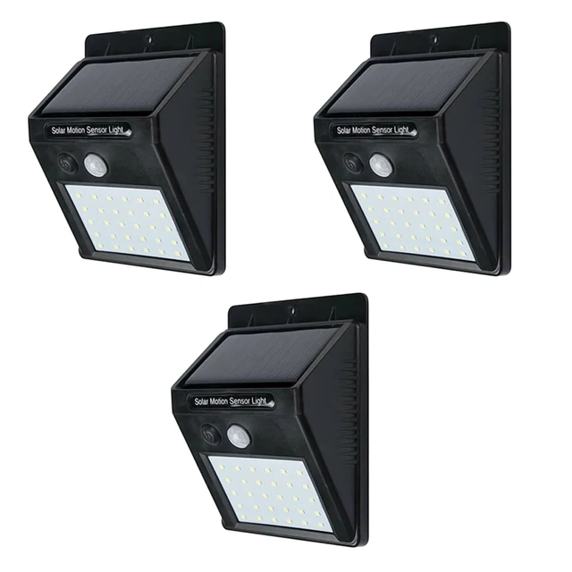 Wall light, LED lamp with motion sensor, quick response from intruders, 30 LEDs 3 PCs set