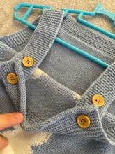 Monos de punto para bebé recién nacido, diseño de conejo Adorable, Onsie divertida, prendas de vestir exteriores de otoño y primavera