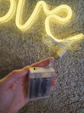 Sign-Lamp Battery-Box Nightlight Led-Neon-Lights Christmas Wedding Double-Powered Love-Shape