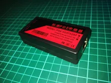 Repetidor POE extensor de red estándar, adaptador de cámara de 100Mbps, divisor 8,8x4,2x2cm