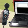 Digital Sound Level Meter 30-130dB Range Noise Decibel Meter for Home and Office With Data Record Function CD LCD Display 5
