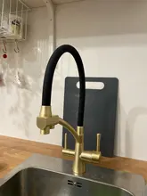 Faucet Water-Tap Drinking-Water-Faucet Kitchen Rozin Deck-Mounted Cold-Mixers Rotation