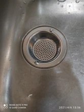 1 pieza de acero inoxidable fregadero de cocina colador de alcantarilla baño ducha Filtro de pelo cesta Anti-bloqueo accesorios de limpieza