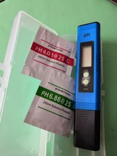 Bolígrafo LCD digital medidor del pH cuya precisión es 0,1, calibrador automático para agua, vino, orina, piscina y acuario