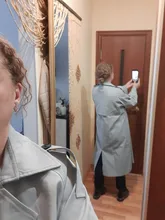 Otoño de 2021 las mujeres Abrigo Trench con cinturón de mujeres ropa de Abrigo azul de piel elegante, Casaco Feminino Harajuku Abrigo Mujer larga gabardina de Mujer