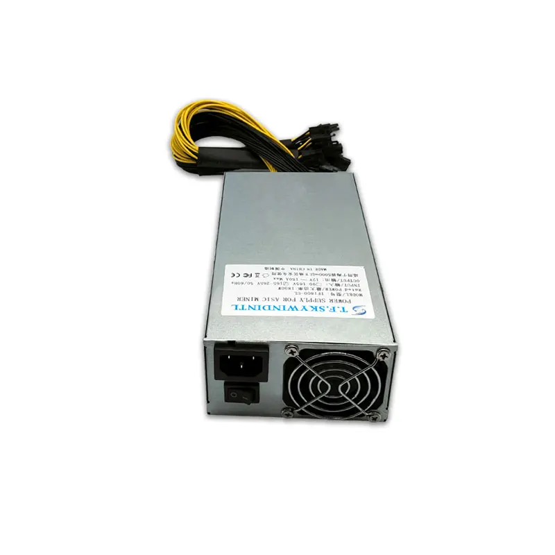 1800W psu 12v power supply Platinum Antminer APW3 Mining Power Supply for Antminer Miner mining rig A6 A7 ANT asic S9 T9 S7 L3