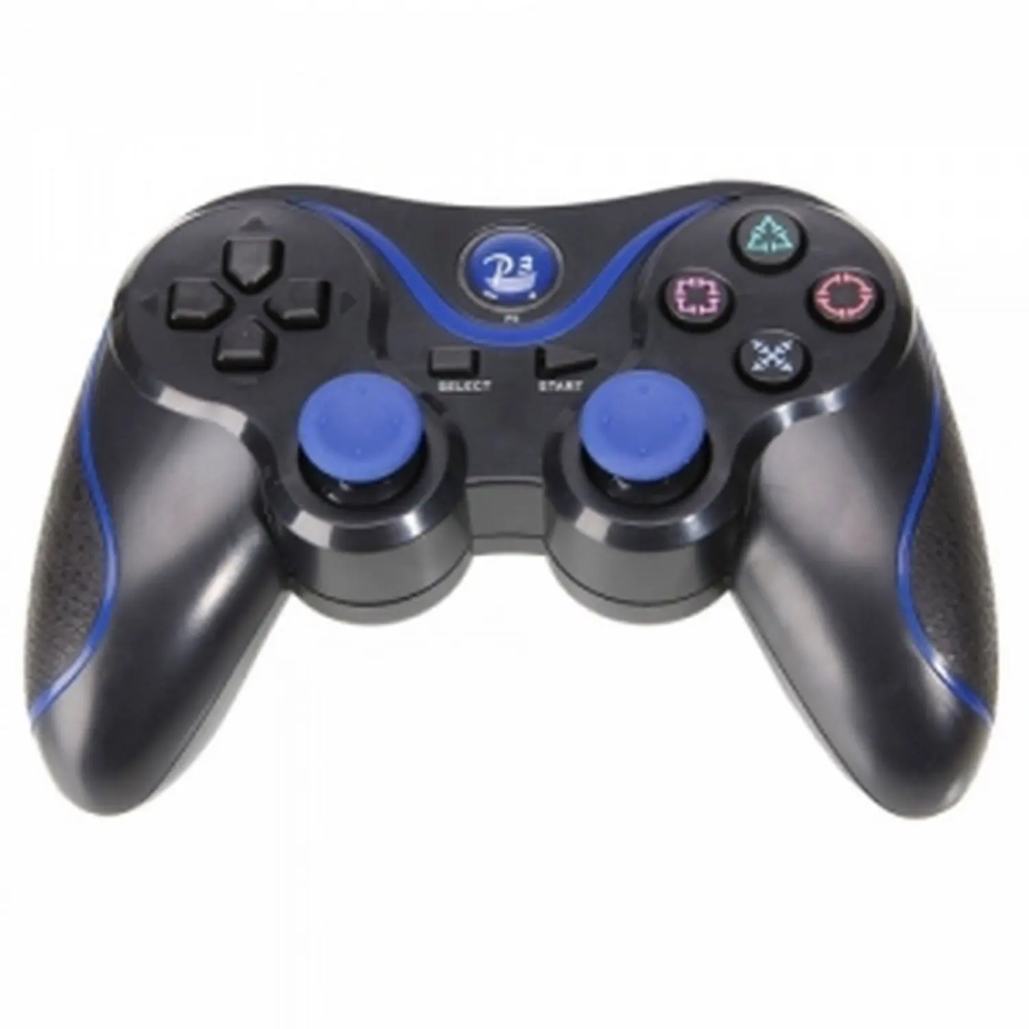 Дизайн синий и черный совместимый контроллер PS3 Dual Shock 3 Sixaxis