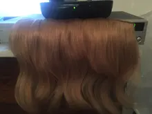 Pelo Clip recto en una pieza extensiones de cabello humano #1 # 1B #4 #8 #613 #27 #32 pelo Remy brasileño 10Inche con 5 Clips