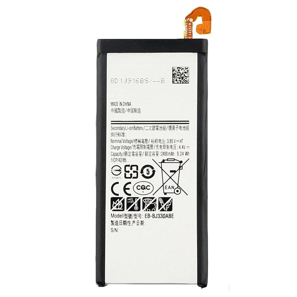 2400 мАч EB-BJ330ABE батареи для телефона Samsung Galaxy J3 2017 SM-J330 J3300 SM-J3300 аккумуляторы |
