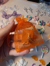 Bolsas con cordón de Organza para joyería, embalaje de joyería, regalos de boda, 22 colores, 5x7, 7x9, 9x12cm, 50 unids/lote