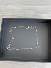 925-Sterling-Silver Chain Necklace Jewelry-Gifts Freshwater Pearls Natural Real Women