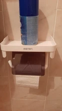 Rack Toilet-Paper-Holder Bathroom-Rack Multi-Function Shelves Wall-Mount 3-Colors
