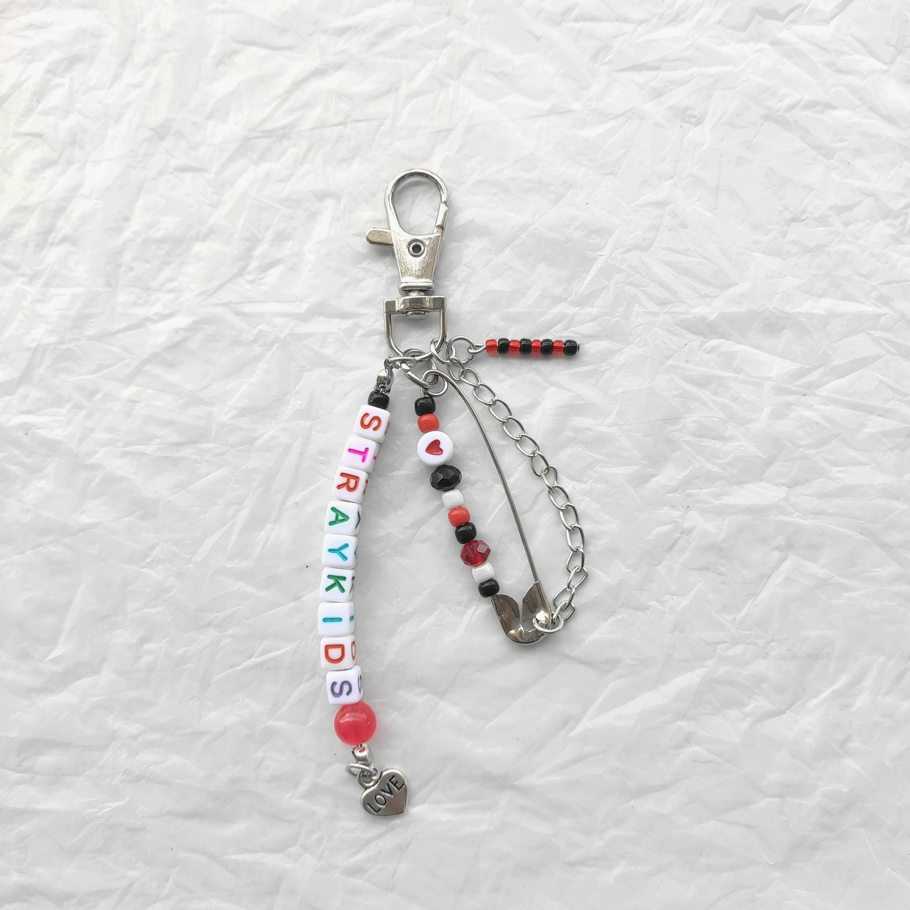 Keychain Y2K 90s Style Cute Keychain Beaded Keychains