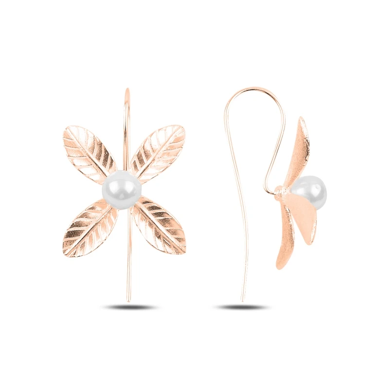 

Armagano Pearl Flower Earrings