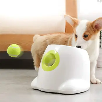 

Automatic Ball Launcher Dog Ball Thrower Machine Hyper Fetch Tennis Ball. Pet Toy