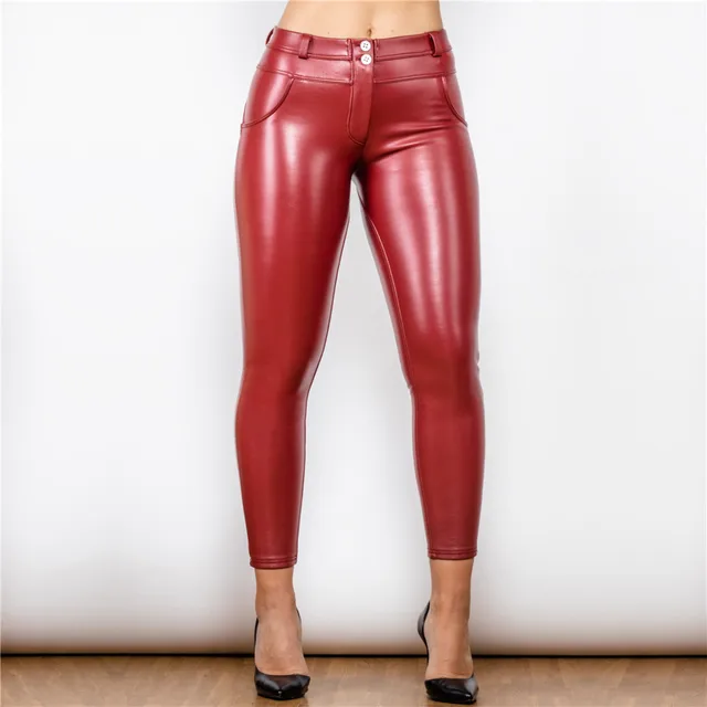 Melody winter warm biker faux leather 