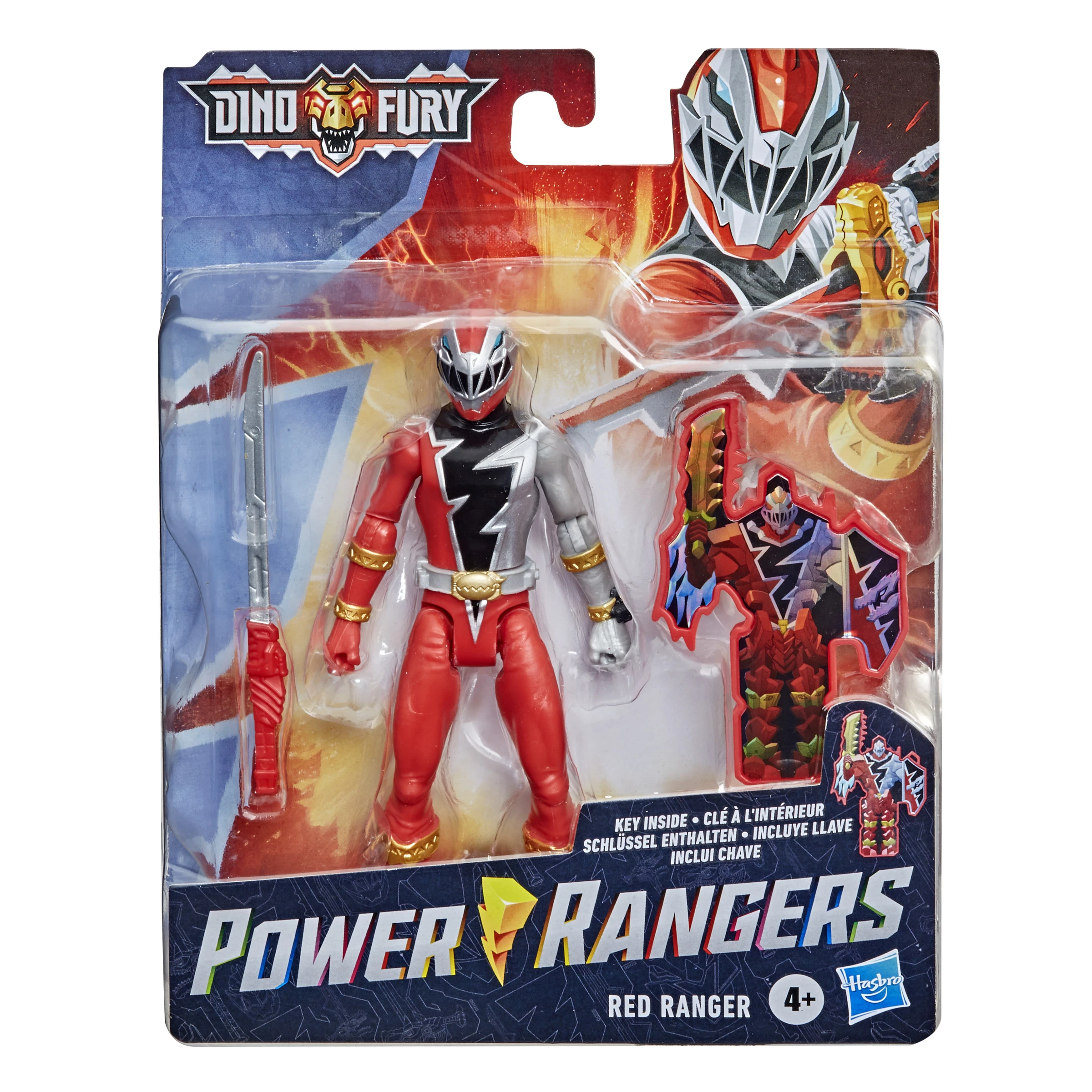 Red Ranger-figure-power Rangers Dino 