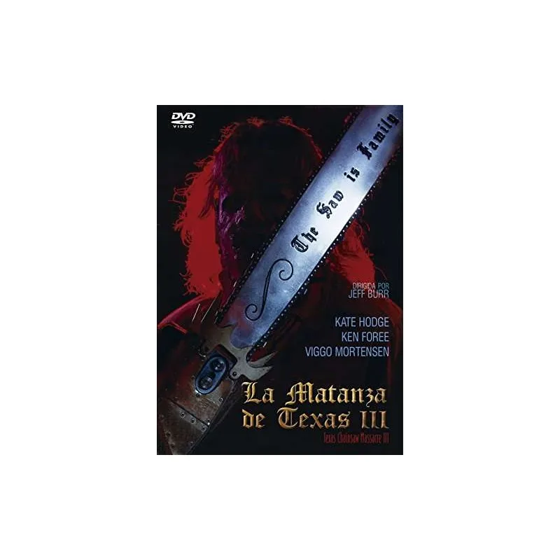La Matanza de Texas III 1990 кожевенное покрытие: Chainsaw Massacre [DVD] | Электроника