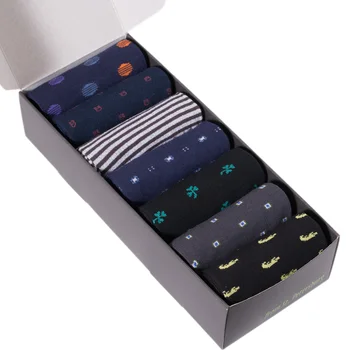 

Set of 7 pairs of men's cotton socks flappers peppers mix 2