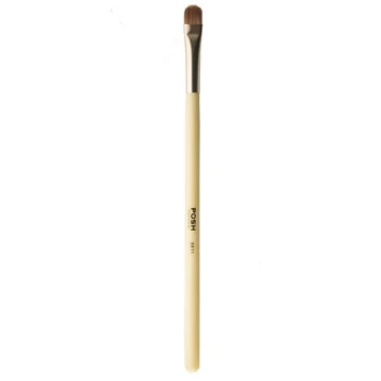 

Professional flat brush "Tongue" for applying and mixing shadows and creating makeup in the style of SMOKY EYES brush synthetic bristles