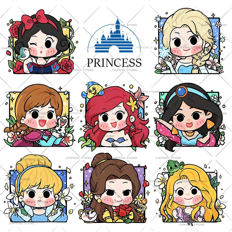 Disney Princess Iron On Transfers