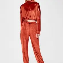 Trendyol бархатные трикотажные спортивные штаны TWOAW20EA0120