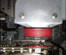 M.2 Heatsink Cooling-Metal-Sheet Pci-E-Nvme for NGFF SSD Dustproof 2280